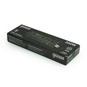 Блок питания Gauss 200W 24V IP67 1/10