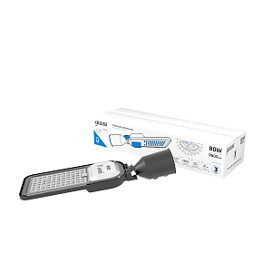 Светильник Уличный Gauss LED Qplus G2 IP65 422*146*92 80W 9000lm 5000K 175-265V КСС Ш 1/8