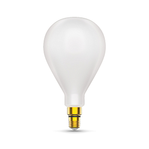 Лампа Gauss Filament А160 10W 890lm 4100К Е27 milky диммируемая LED 1/6