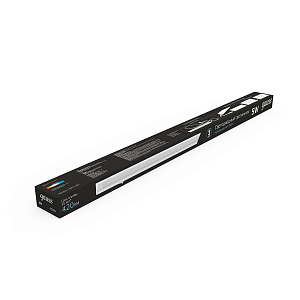 Светильник с кнопкой Gauss TL линейный 5W 420lm 4000K IP20 312х22х37 (к.п. 1м, Коннект2шт, креп 1шт) LED 1/25