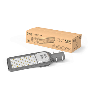 Светильник Уличный Gauss LED Avenue IP65 380*146*70 100W 10000lm 6500K 200-240V КСС "Ш" 1/2