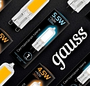Капсульные лампы Gauss с цоколем G4 и G9 — отличная замена для стандартных галогенных ламп
