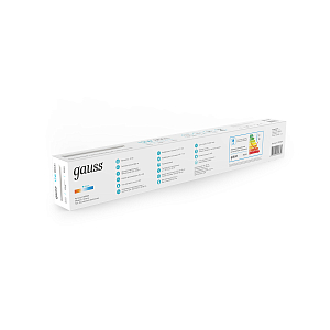 Настенный светодиодный светильник Gauss Venera BR004 12W 860lm 200-240V 520mm LED 1/20