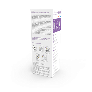 Антимоскитный светильник Gauss Mosquito, 7Вт, 3AA, 1/40