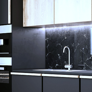 Лента Gauss LED 2835/120 24V 12W/m 1400lm/m 6500K 8mm IP20 5m 1/100