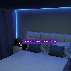 Лента Gauss Smart Home 12W 1000lm 3000-6000К 100-240V IP20 3м RGBW+изм.цвет.темп.+дим. LED 1/20