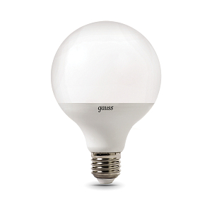 Лампа Gauss G95 16W 1540lm 6500K E27 LED 1/20
