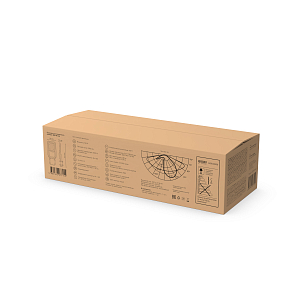 Светильник Уличный Gauss LED Avenue IP65 327*136*63 50W 5000lm 6500K 200-240V КСС Ш 1/4