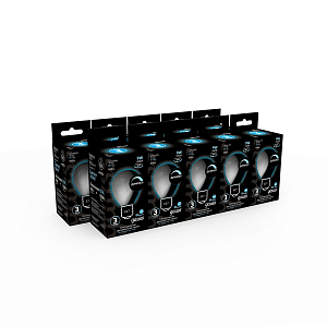 Лампа Gauss Filament Шар 9W 610lm 4100К Е27 milky диммируемая LED 1/10/50