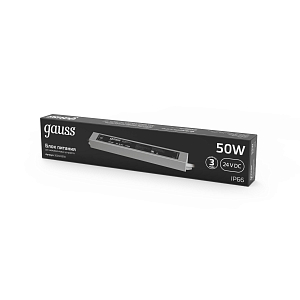Блок питания Gauss 50W 24V IP66 1/50