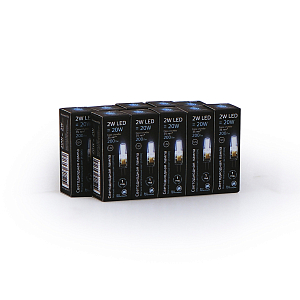 Лампа Gauss G4 12V 2W 200lm 4100K силикон LED 1/10/200