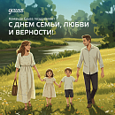 С Днем семьи, любви и верности! С Днем семьи, любви и верности!