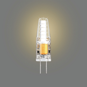 Лампа Gauss Basic G4 12V 2W 180lm 3000K силикон LED 1/20/200