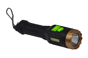 Фонарь ручной Gauss модель GFL208 8W 150lm  Li-ion 800mAh LED 1/10/120