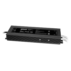 Блок питания Gauss 200W 24V IP67 1/10