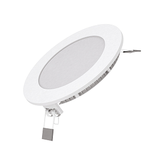 Светильник Gauss Slim круг 6W 460lm 6500K 180-265V IP20 монтаж Ø105 120*22 LED 1/20