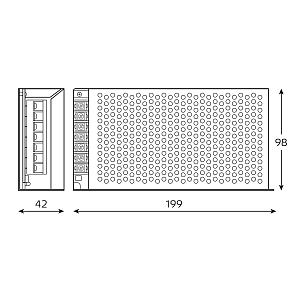Блок питания Gauss Basic 12V 150W IP20 1/50